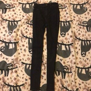 black hollister jeans